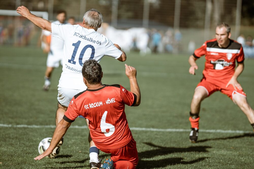 Bejaarde voetbal